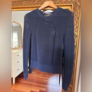 Athleta Navy Crew Neck Sweater